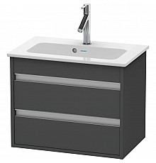 Тумба графит матовый 60 см Duravit Ketho KT645204949