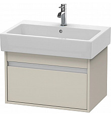 Тумба тауп матовый 65 см Duravit Ketho KT668409191