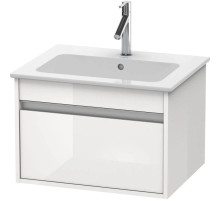 Тумба белый глянец 60 см Duravit Ketho KT641802222
