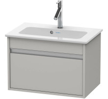 Тумба бетонно-серый матовый 60 см Duravit Ketho KT642200707