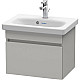 Купить Тумба бетонно-серый матовый 50 см Duravit DuraStyle DS630300707 в магазине сантехники Santeh-Crystal.ru