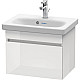 Купить Тумба белый глянец 50 см Duravit DuraStyle DS630302222 в магазине сантехники Santeh-Crystal.ru