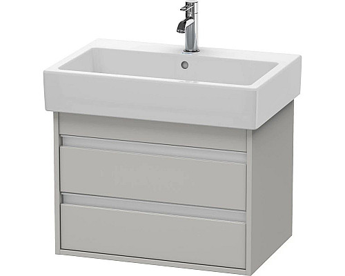 Приобрести Тумба базальт матовый 65 см Duravit Ketho KT662400707 в магазине сантехники Santeh-Crystal.ru