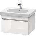 Тумба белый глянец 60 см Duravit DuraStyle DS638302222