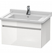 Тумба белый глянец 65 см Duravit DuraStyle DS638702222