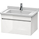 Заказать Тумба белый глянец 65 см Duravit DuraStyle DS638702222 в магазине сантехники Santeh-Crystal.ru