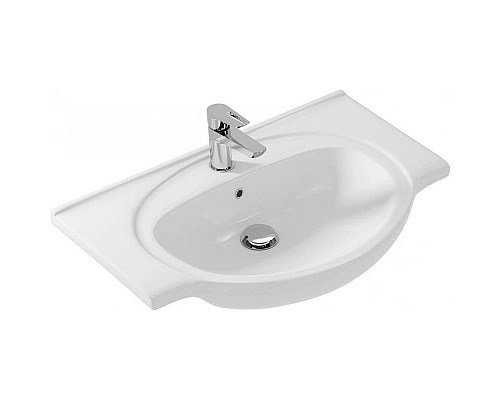 Santeh-Crystal.ru: Тумба с раковиной белый глянец золотая патина 70 см Bellezza Амелия 4630311000381 + 4690311008978 Купить Тумба с раковиной белый глянец золотая патина 70 см Bellezza Амелия 4630311000381 + 4690311008978 в магазине сантехники Santeh-Crystal.ru