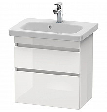 Тумба белый глянец 58 см Duravit DuraStyle DS647902222