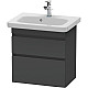 Купить Тумба графит матовый 58 см Duravit DuraStyle DS647904949 в магазине сантехники Santeh-Crystal.ru