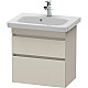 Купить Тумба тауп матовый 58 см Duravit DuraStyle DS647909191 в магазине сантехники Santeh-Crystal.ru