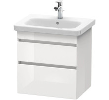 Тумба белый глянец 58 см Duravit DuraStyle DS648002222