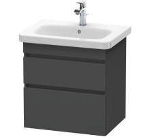 Тумба графит матовый 58 см Duravit DuraStyle DS648004949
