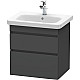 Купить Тумба графит матовый 58 см Duravit DuraStyle DS648004949 в магазине сантехники Santeh-Crystal.ru