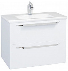 Тумба с раковиной белый глянец 61 см Bellezza Луиджи 4639209270011 + 4660018640344