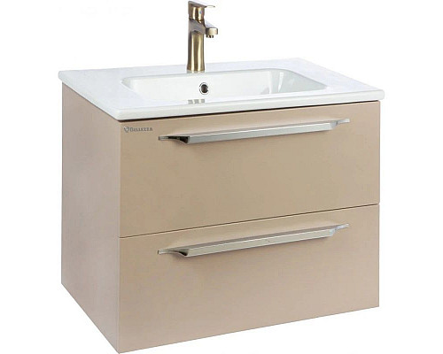 Купить Тумба с раковиной капучино 61 см Bellezza Луиджи 4639209270455 + 4660018640344 в магазине сантехники Santeh-Crystal.ru