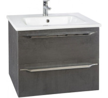 Тумба с раковиной серый 61 см Bellezza Луиджи 4639209270424 + 4660018640344