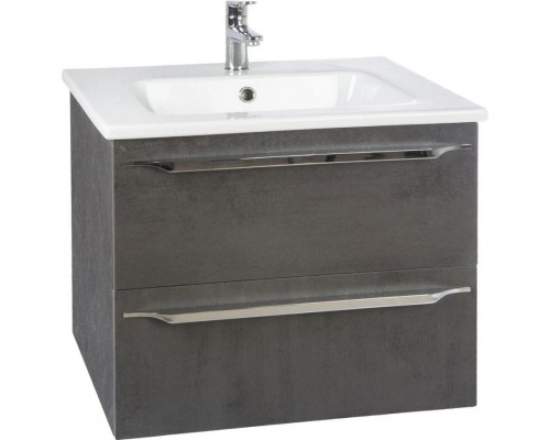 Заказать Тумба с раковиной серый 61 см Bellezza Луиджи 4639209270424 + 4660018640344 в магазине сантехники Santeh-Crystal.ru