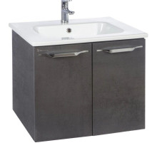 Тумба с раковиной серый 61 см Bellezza Луиджи 4639209180426 + 4660018640344