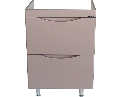 Заказать Тумба с раковиной капучино 60,5 см Bellezza Санриса 4630109660452 + 4690311076861 в магазине сантехники Santeh-Crystal.ru