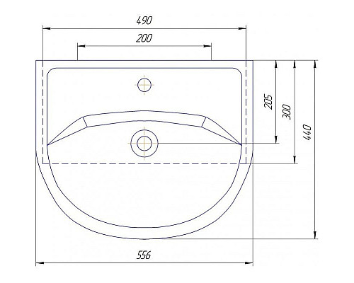Приобрести Тумба с раковиной бежевый глянец/белый глянец 55,6 см Bellezza Уют 4635008240071 + 4620008192765 в магазине сантехники Santeh-Crystal.ru