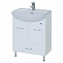 Тумба с раковиной белый глянец 61,5 см Bellezza Уют 4635009070011 + 4620008192772 Тумба с раковиной белый глянец 61,5 см Bellezza Уют 4635009070011 + 4620008192772