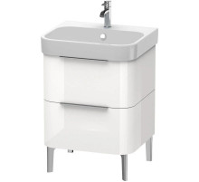 Тумба белый глянец 57,5 см Duravit Happy D.2 H2637102222