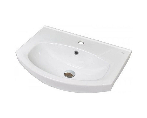 Заказать Тумба с раковиной бежевый глянец/белый глянец 60 см Bellezza Элеганс 4638609240075 + 4620008196114 в магазине сантехники Santeh-Crystal.ru