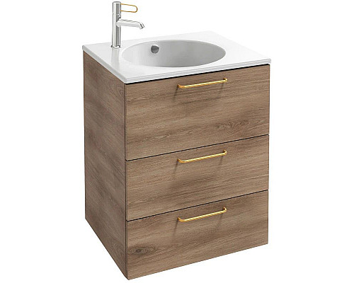 Заказать Тумба квебекский дуб 60 см Jacob Delafon Odeon Rive Gauche EB2530-R8-E10 в магазине сантехники Santeh-Crystal.ru