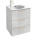 Тумба белый матовый 60 см Jacob Delafon Odeon Rive Gauche EB2530-R8-M49