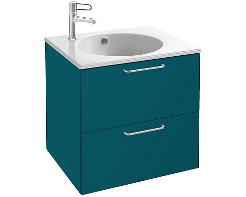 Приобрести Тумба сине-зеленый матовый 60 см Jacob Delafon Odeon Rive Gauche EB2520-R5-M85 в магазине сантехники Santeh-Crystal.ru