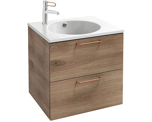 Приобрести Тумба квебекский дуб 60 см Jacob Delafon Odeon Rive Gauche EB2520-R7-E10 в магазине сантехники Santeh-Crystal.ru