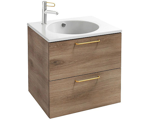 Приобрести Тумба квебекский дуб 60 см Jacob Delafon Odeon Rive Gauche EB2520-R8-E10 в магазине сантехники Santeh-Crystal.ru