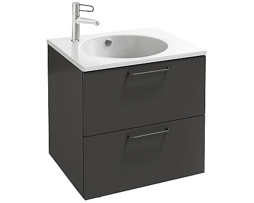 Купить Тумба серый антрацит 60 см Jacob Delafon Odeon Rive Gauche EB2520-R9-N14 в магазине сантехники Santeh-Crystal.ru