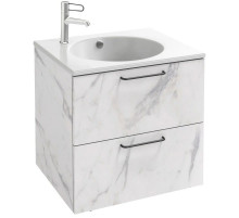 Тумба белый мрамор 60 см Jacob Delafon Odeon Rive Gauche EB2520-R9-NR4