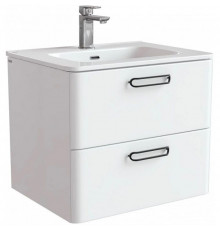 Тумба с раковиной белый глянец 60 см IDDIS Brick BRI60W0i95K