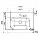 Приобрести Тумба с раковиной белый глянец 60 см IDDIS Brick BRI60W0i95K в магазине сантехники Santeh-Crystal.ru