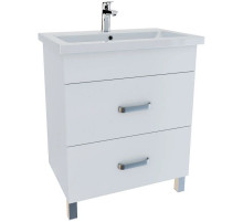 Тумба с раковиной белый глянец 70 см IDDIS Custo New NCU70W0i95K