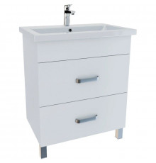 Тумба с раковиной белый глянец 70 см IDDIS Custo New NCU70W0i95K