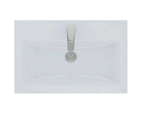 Купить Тумба с раковиной белый глянец 70 см IDDIS Custo New NCU70W0i95K в магазине сантехники Santeh-Crystal.ru