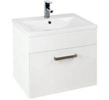 Тумба с раковиной белый глянец 60 см IDDIS Mirro New NMIR60Wi95K