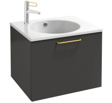 Тумба серый антрацит 60 см Jacob Delafon Odeon Rive Gauche EB2510-R8-N14