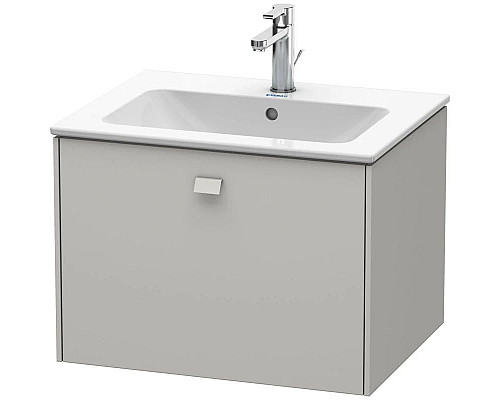Заказать Тумба бетонно-серый матовый 62 см Duravit Brioso BR400100707 в магазине сантехники Santeh-Crystal.ru