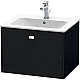 Приобрести Тумба черный дуб 62 см Duravit Brioso BR400101016 в магазине сантехники Santeh-Crystal.ru