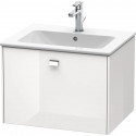 Тумба белый глянец 62 см Duravit Brioso BR400101022