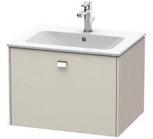 Тумба тауп матовый 62 см Duravit Brioso BR400101091