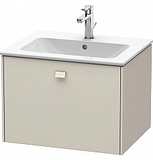 Тумба тауп матовый 62 см Duravit Brioso BR400109191