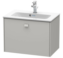 Тумба бетонно-серый матовый 62 см Duravit Brioso BR401000707