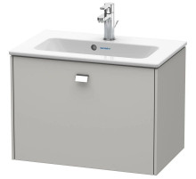 Тумба бетонно-серый матовый 62 см Duravit Brioso BR401001007