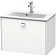 Купить Тумба белый матовый 62 см Duravit Brioso BR401001018 в магазине сантехники Santeh-Crystal.ru
