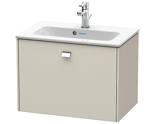 Купить Тумба тауп матовый 62 см Duravit Brioso BR401001091 в магазине сантехники Santeh-Crystal.ru